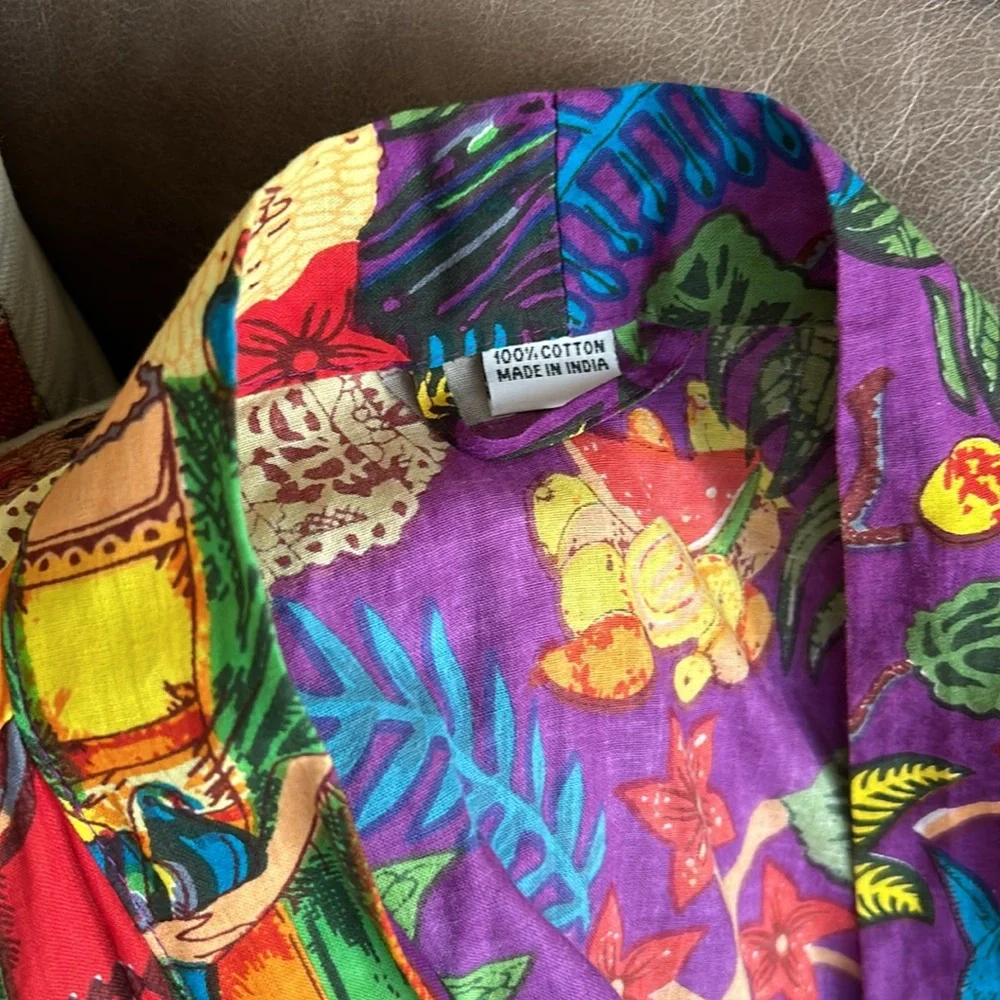 Frida Kahlo Lightweight Robe - Picture 3 of 13